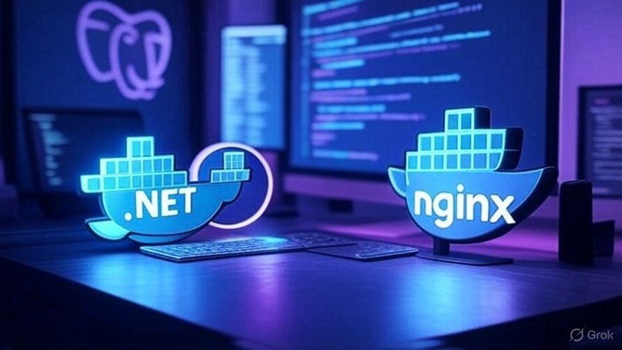 從零到部署:用 ASP.NET Core 8 + Docker + Nginx 打造一個現代化後台網站